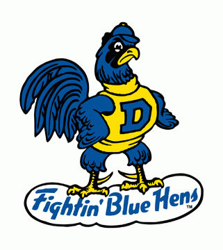 Delaware Blue Hens 1950-1992 Primary Logo diy iron on heat transfer
